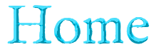 The word "Home" in a light blue IMFellEnglish font with a frozen, icy texture.